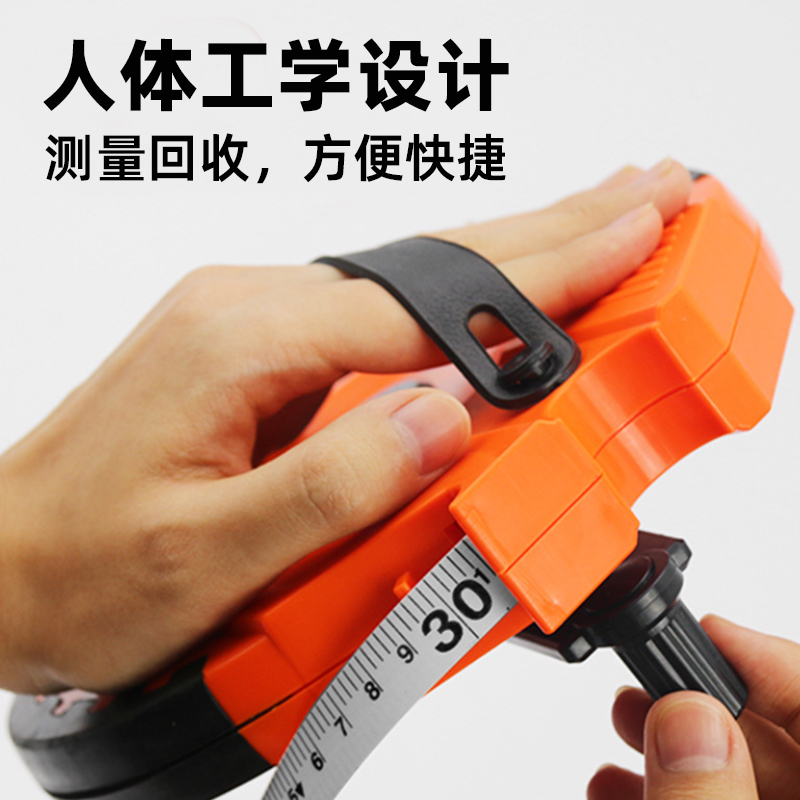 防滑卷尺布尺卷尺皮尺布卷尺拉尺子20 30 50 100米软尺卷测量地尺 - 图3