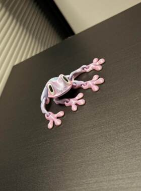 青蛙磁吸冰箱贴关节灵动青蛙玩具树蛙家用创意3D打印磁吸青蛙摆件