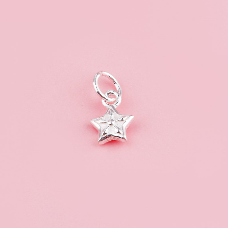 小花小鸭花朵祥云斑马鱼儿糖果五角星S925纯银编绳手工小滴溜配件,淘宝优惠券,粉丝福利购,淘宝优惠卷