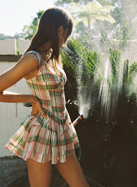 小众美国绿色ins风现货手链