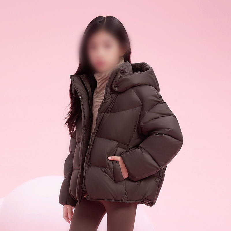 素衣拾光3650秋冬女童短款羽绒服纸样泡芙保暖防寒服厚面包服样板 - 图2