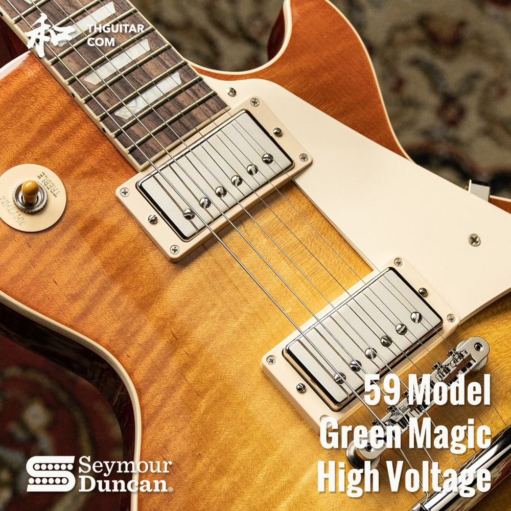 邓肯 59 PAF SH1n SH1b TB1双线圈拾音器 SeymourDuncan 银色金色 - 图0