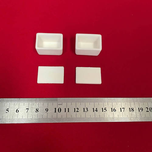 【兴易牌】 99氧化铝刚玉舟 30*20*17mm 矩形刚玉舟 长方形刚玉坩埚 - 图0