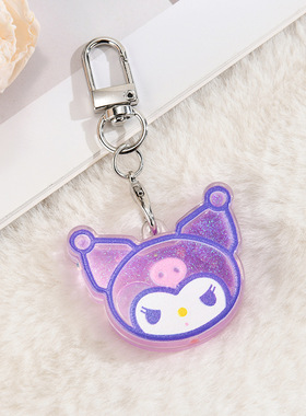新款流沙kitty可爱卡通护士医生伸缩易拉扣学生厂牌工牌伸缩扣批
