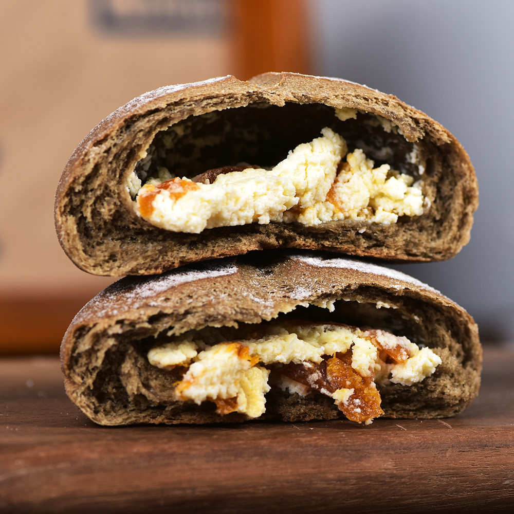 厨男小栈手工米面包 焙茶杏干乳酪米面包 夹心面包 下午茶点心,淘宝优惠券,粉丝福利购,淘宝优惠卷