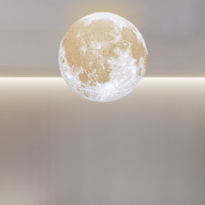 月球星球吸顶灯走廊过道阳台卧室儿童房玄关创意个性艺术星空主灯-图2