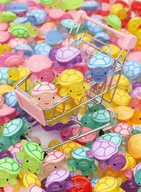 夜光发光迷你水晶小乌龟