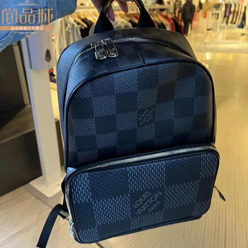 N45275 Louis Vuitton Damier Graphite Discovery Backpack