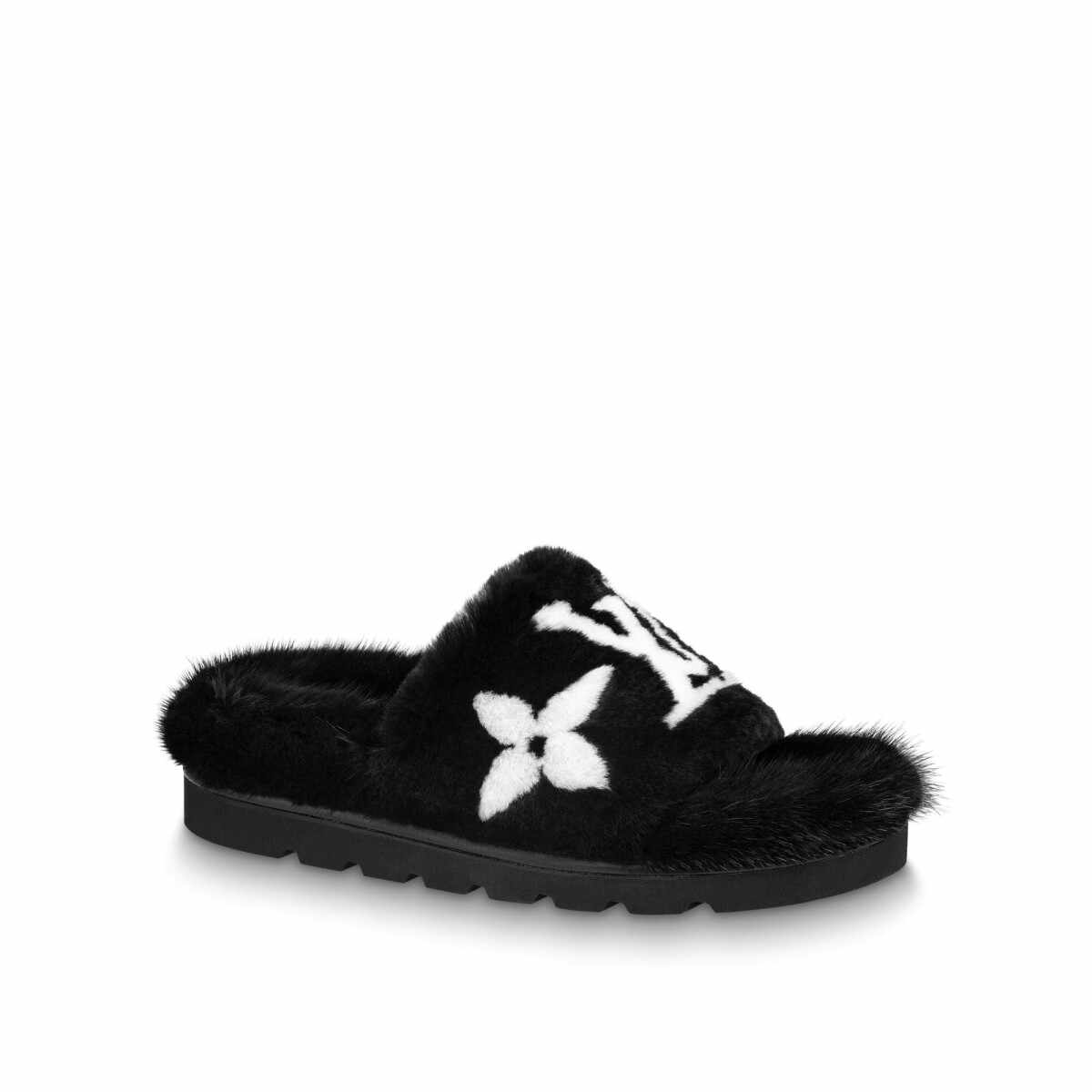 LV x YK Pool Pillow Flat Comfort Mule - Shoes 1ABD8T