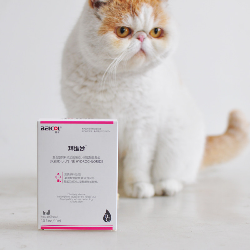 拜卡液态赖氨酸宠物猫咪喷嚏眼泪鼻分泌物猫补充赖氨酸营养补充剂,淘宝优惠券,粉丝福利购,淘宝优惠卷
