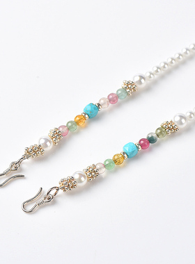 贝珠毛衣链男女佛牌链