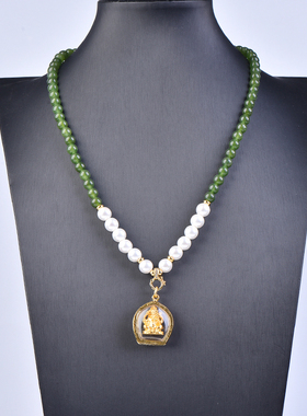 碧玉玉髓男女款锁骨链链