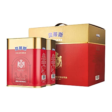 【拍两件】贝蒂斯特级橄榄油3.15L*2礼盒[652元优惠券]-寻折猪