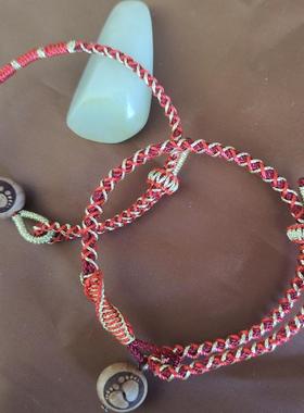 12生肖桃木转运男女盘龙大小可调节本命年平安手绳包邮