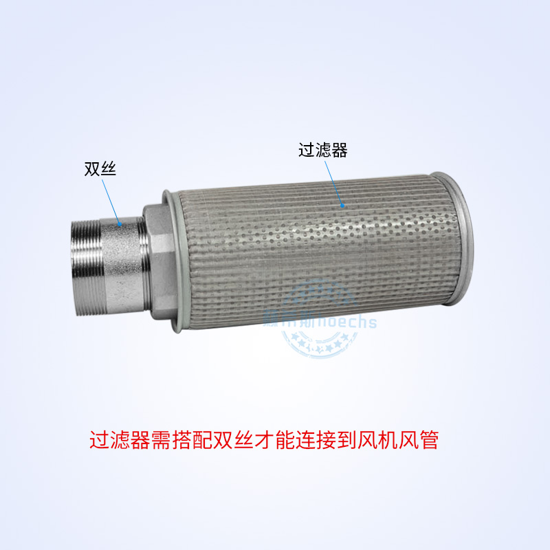 高压风机过滤器空气过滤芯网MF过滤器旋涡气泵防尘罩灰尘12/16/20-图1