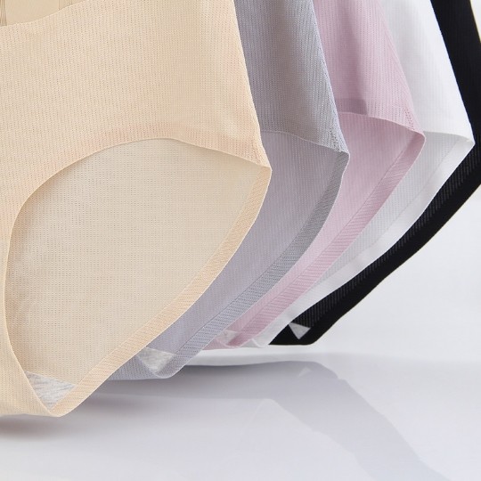高腰内裤女纯棉收腹裤无痕大码胖mm 戴美姿内裤