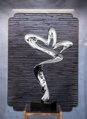 创意电镀抽象玄关客厅开业礼品