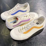 Vans Van Style 36 Decon Raw Guef Beef Supernem Men Men and Women Low -Top Canvas обувь vn0a5hff2z3