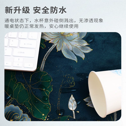 Большая китайская мышка, ноутбук для школьников для письма, настольный коврик, удерживающая тепло зимняя экологичная клавиатура, китайский стиль, подарок на день рождения