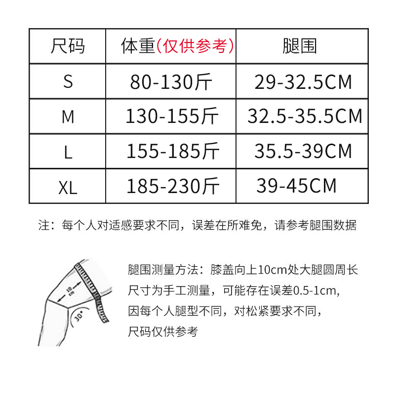 专业篮球护膝男运动健身装备跑步女护腿半月板膝盖保护套关节护漆 - 图2