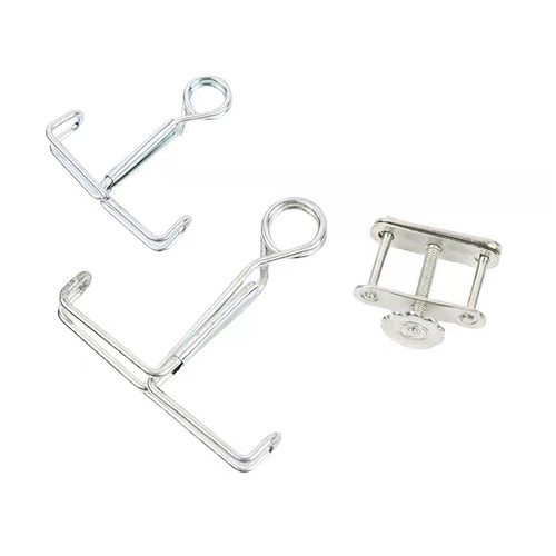 止水夹乳胶管夹子不锈钢止水夹旋转镀锌材质弹簧螺丝夹实验室夹具 - 图3