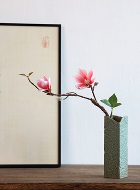 简约陶瓷花瓶摆件桌面插餐