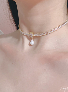 复古巴洛克宴会水滴项链套装完美