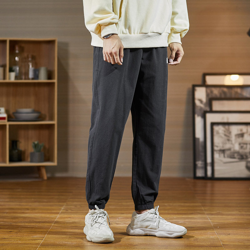 唐狮官方旗舰店男2020秋新款休闲裤 唐狮喜之乐休闲裤