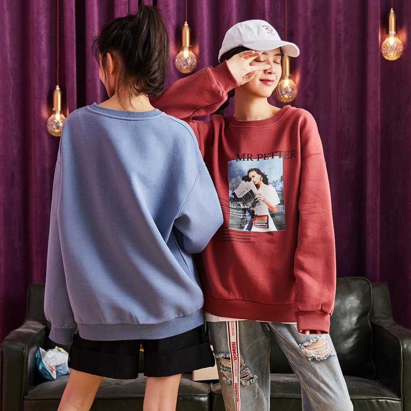 唐狮2020春秋圆领女卫衣 唐狮卫衣/绒衫