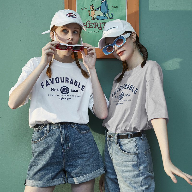 唐狮2022夏季新款短袖t恤q打底衫 唐狮喜之乐T恤