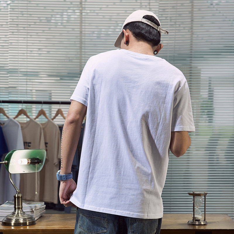 唐狮2020夏季新款短袖文字图案t恤 唐狮喜之乐T恤