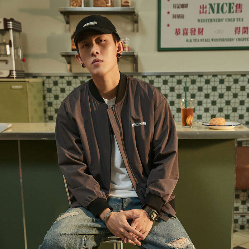 唐狮官方旗舰店2020秋季新款男夹克 唐狮天悦夹克