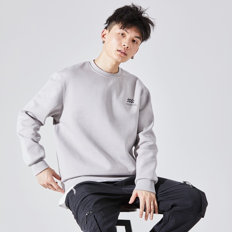 唐狮男士2021春秋新款韩版圆领卫衣 唐狮喜之乐卫衣