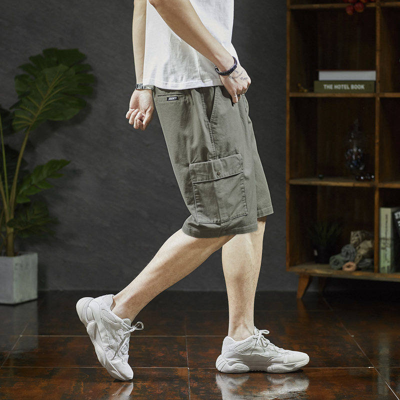 唐狮官方旗舰店2019夏新款港风短裤 唐狮天悦休闲裤