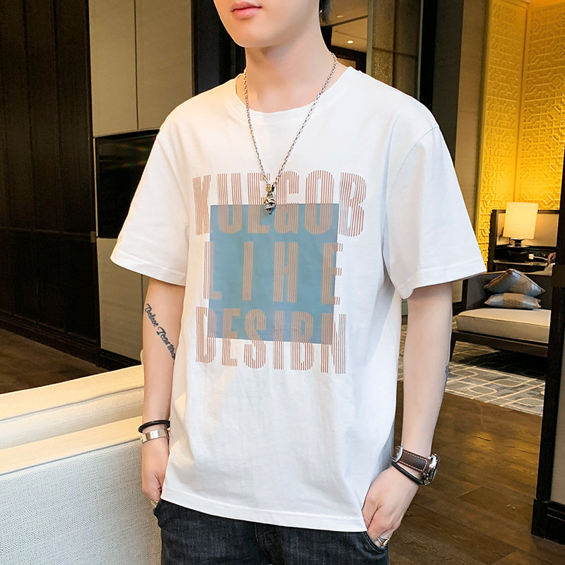 唐狮短袖2021夏新款宽松学生t恤 唐狮喜之乐T恤