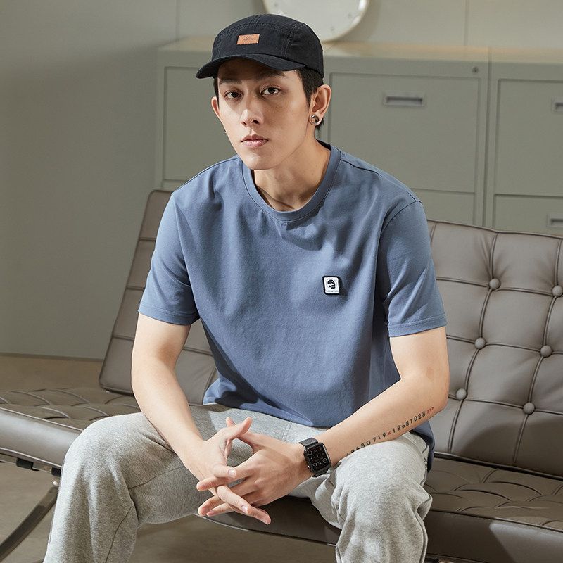 唐狮2022春夏新款短袖宽松潮流t恤 唐狮喜之乐T恤