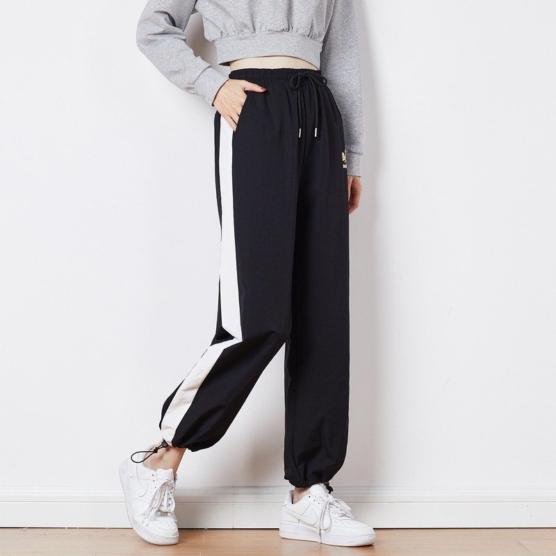 唐狮2021春秋新款韩版宽松显瘦卫裤 唐狮喜之乐休闲裤