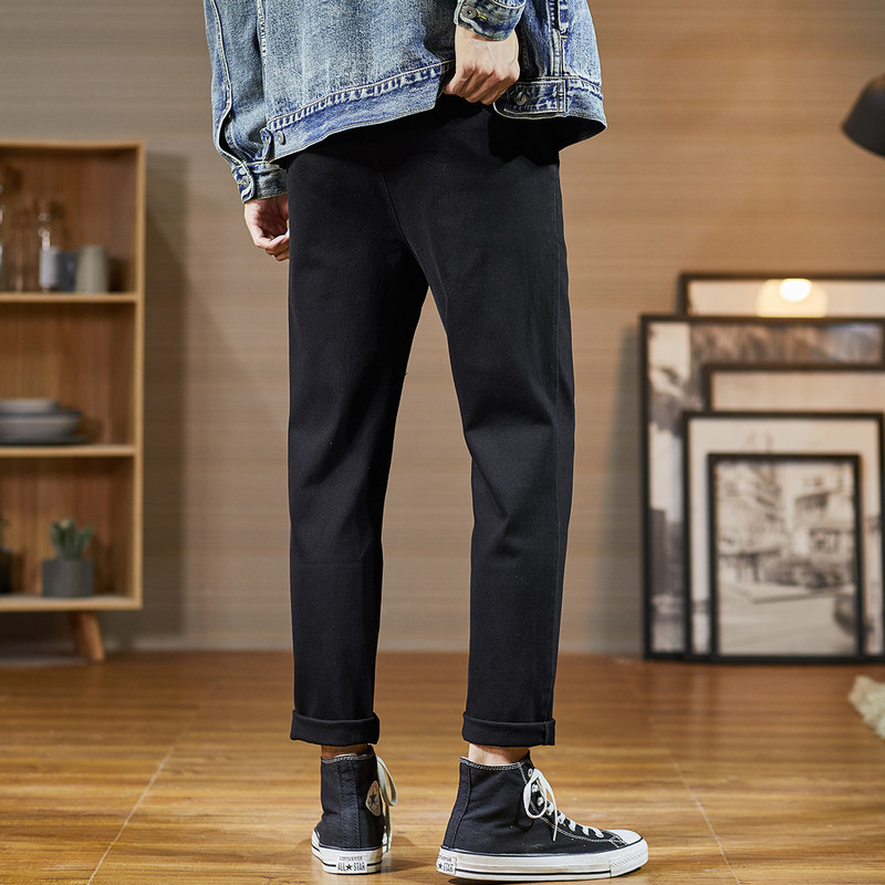 唐狮2020秋装新款宽松青年潮休闲裤 唐狮天悦休闲裤