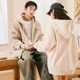 Tangshi spring and autumn new couple hooded sweatshirt men's casual long-sleeved cardigan jacket women's couple wear trendy