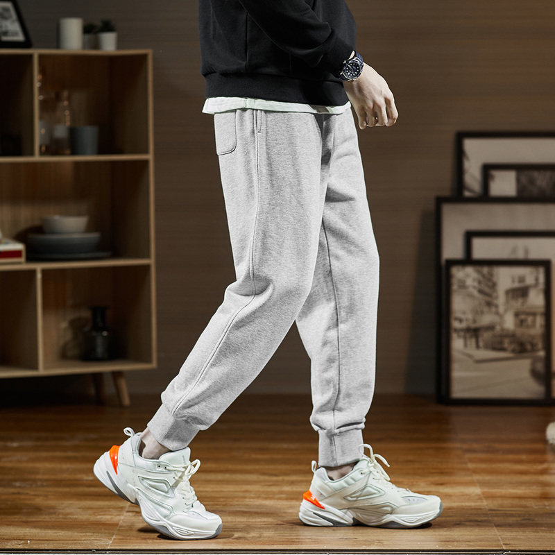 唐狮官方旗舰店宽松男2020潮运动裤 唐狮喜之乐休闲裤