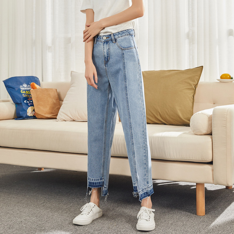 唐狮官方旗舰店2019夏装新款牛仔裤 唐狮天悦牛仔裤