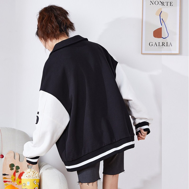 唐狮棒球服2021春秋新款季短外套 唐狮喜之乐短外套