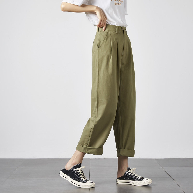 唐狮官方旗舰店2020春新款潮休闲裤 唐狮喜之乐休闲裤