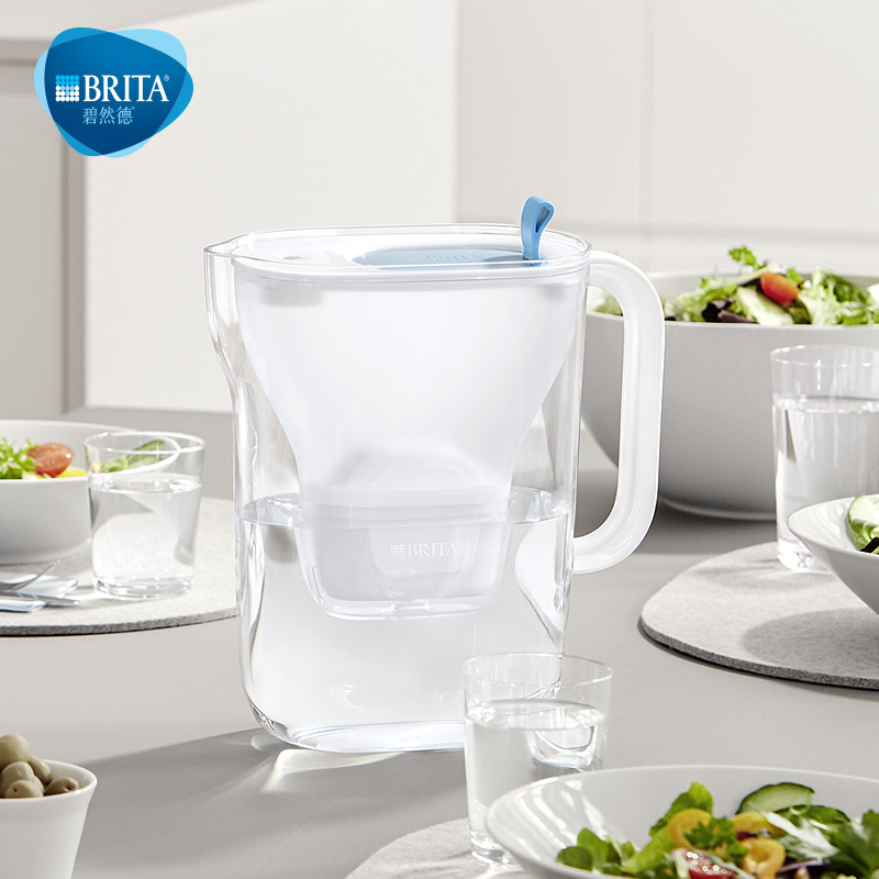 枚 12 去水垢加强滤芯 净水器 3.5L 碧然德家用滤水壶设计师系列 BRITA 枚 12 去水垢加强滤芯 净水器 3.5L 碧然德家用滤水壶设计师系列 BRITA