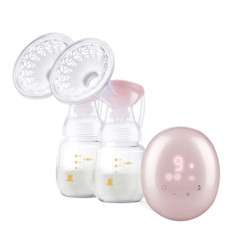 小白熊双边电动孕产妇待产后吸奶器 诚字号母婴吸奶器