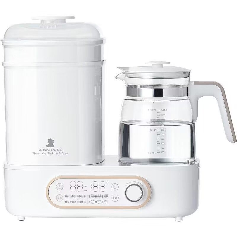 小白熊奶瓶消毒器一体机带烘干恒温 诚字号母婴奶瓶消毒器/消毒锅