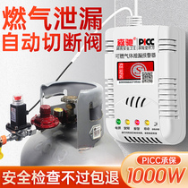 Gas alarm automatic cut off valve catering steel bottle manipulator coal gas tank propane liquefied gas leakage gas device