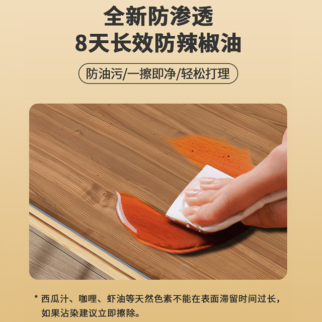 Transparent waterproof, oil-proof, anti-scalding dining table mat crystal mat