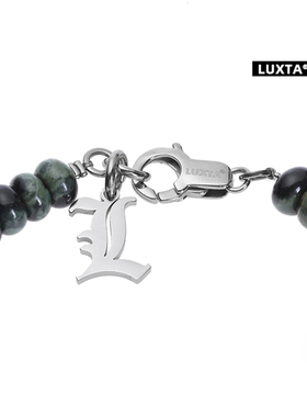 LUXTA绿色雀仔石手串潮