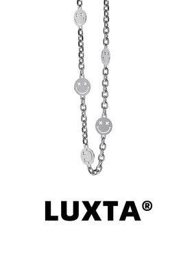 LUXTA原创笑链项链嘻哈男